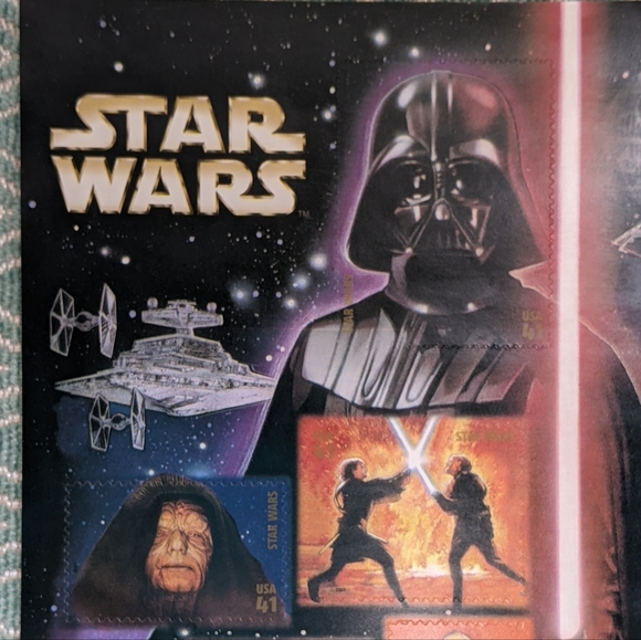 Star Wars 30th Anniversary USPS Stamp Sheet *Price Firm* - Picture 3 of 10